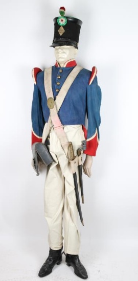 Mexican Uniform on Mannequin