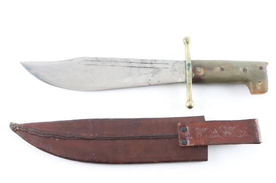 Collins & Legitimus Bowie with scabbard