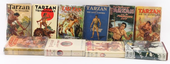 Collection of 10 Tarzan Books