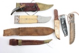 Lot of Prop Knife Scabbards