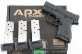 Beretta APX Carry 9mm SN: JAXN920