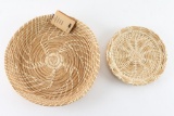 Collection of 2 Papago Baskets