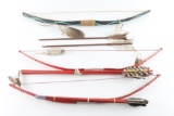 Lot of 3 Bows & Arrows