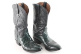 Pair of Luchese Alligator Boots