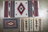 Lot Of Three Indian Rugs