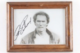 Signed Clint Eastwood Photograph