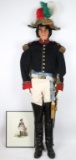 Mexican General's Uniform on Mannequin