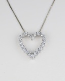 Gorgeous Diamond Heart Shaped Pendant