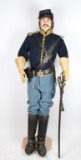 Full U.S. Cavalry Uniform on Mannequin