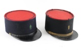Lot of Two French Foreign Legion Kepi's