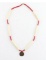 Native American Single Strand Bone Necklace
