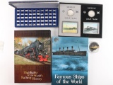 Train & Ship Commemorative Coins