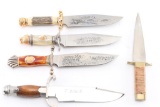 Lot of (5) Commemorative Knives
