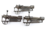 Lot of Three FN Model 1924 Mauser Actions
