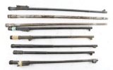 Lot of 8 Barrels for Mauser Type Rifles