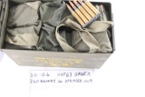 Lot of .30-06 ammo, in G.I. can.