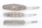Lot of 3 Navajo Sterling Barrettes