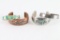 Lot of 4 Cuff Bracelets