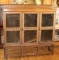 Antique Bookcase Cabinet