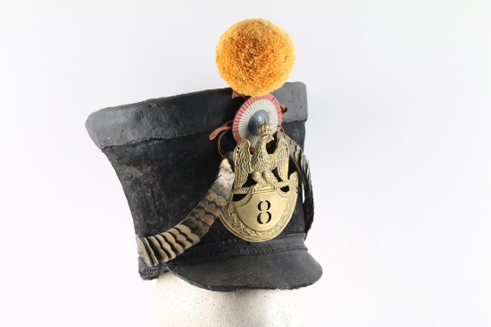 French 1812 Infantry Shako Waterloo