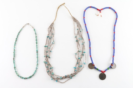Collection of 3 Native American Necklaces
