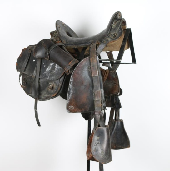M1874 McCellan Saddle 7th Cavalry.