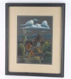 Original Gouache on Paper