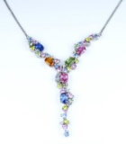 Sensational Multi-Color Sapphire and Diamond