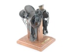 Fine Art Bronze Saddle