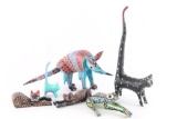 Collection of 6 Folk Art Animals