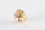 Men's Elk Ivory Ring