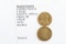 Two Spanish Colonial Gold Doubloons