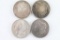 Lot of 4 Liberty Silver Dollars