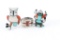 Collection of Three Zuni Inlaid Rings