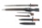 Lot of British Bayonets.