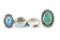 Collection of 4 Native American Rings