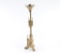 Antique Brass Religious Candelabra