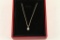 Diamond Solitaire Pendant