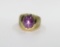 Bold Men’s Star Ruby Ring featuring a Natural