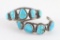 Lot of 2 Old Pawn Navajo Cuff Bracelets