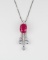 Captivating Ruby and Diamond Pendant