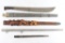 Lot of 4 Scabbards