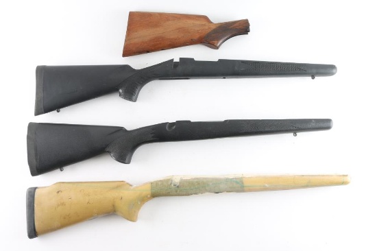 Lot of 4 Rifle Stocks