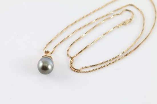 South Sea Pearl Pendant on Chain