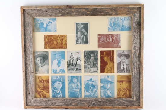 Framed Western Postcards