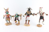 Lot of 4 Kachinas