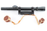 Lyman Alaskan Scope in Griffin & Howe Mount