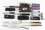 Lot of Sixteen Automatic Knives