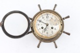 Salem Ships Bell 8 Day Clock