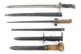 Lot of French bayonets.